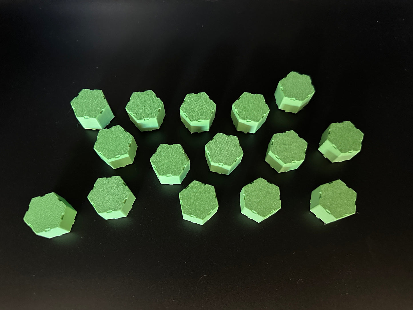 Single Hex Terrain Blocks - 1 Inch Hexes