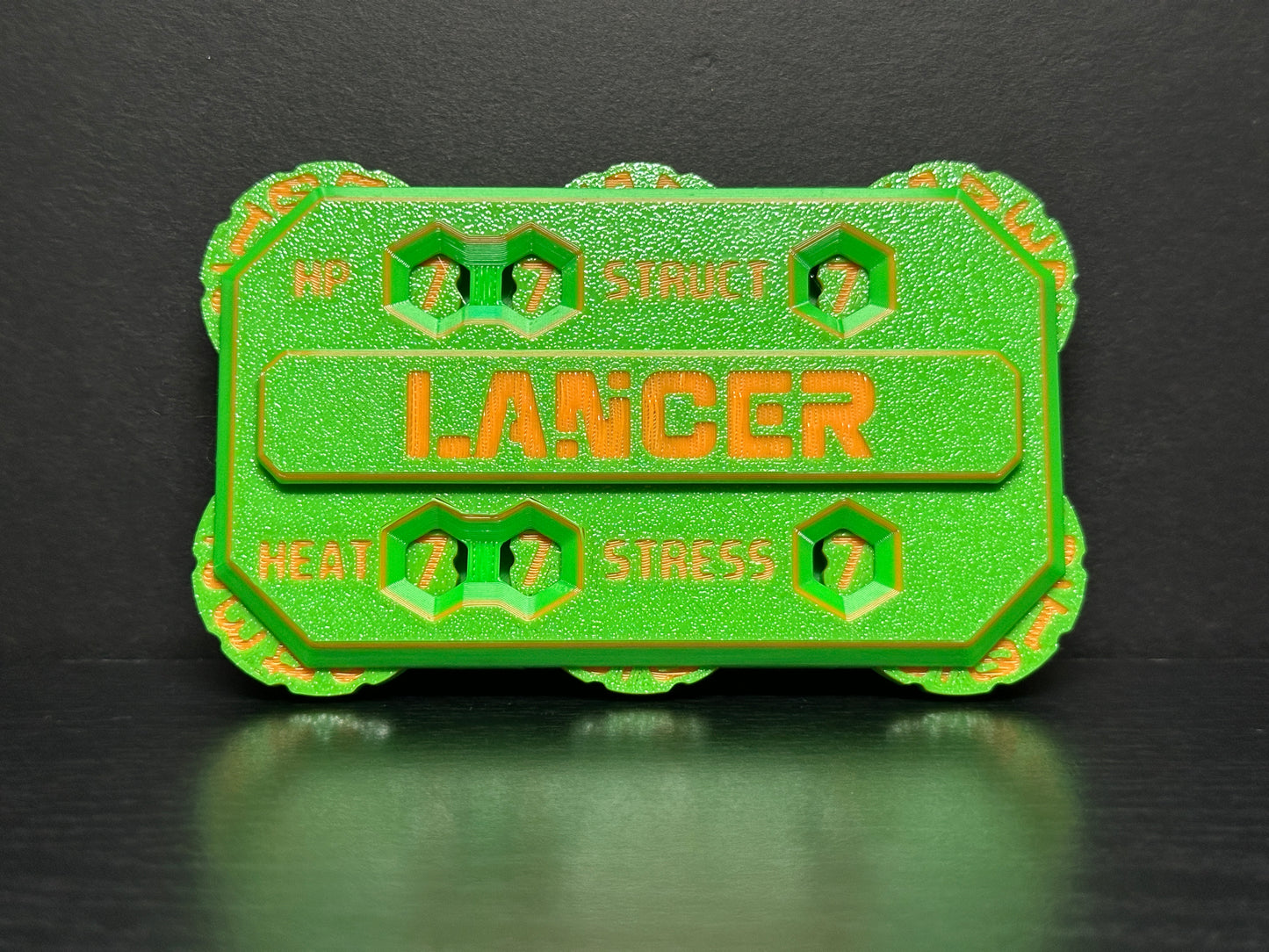 Mech Stats Tracker for Lancer RPG - Customizable - The Upgrade Factory