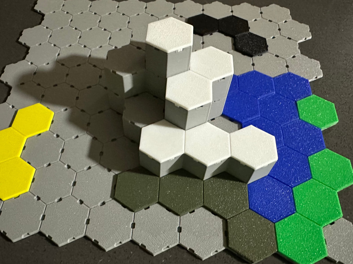 TUF25 - 1" Modular Hex Terrain - Terrain Blocks