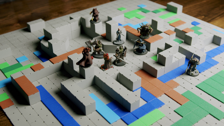 1 Inch Modular Square Terrain - Core Kit