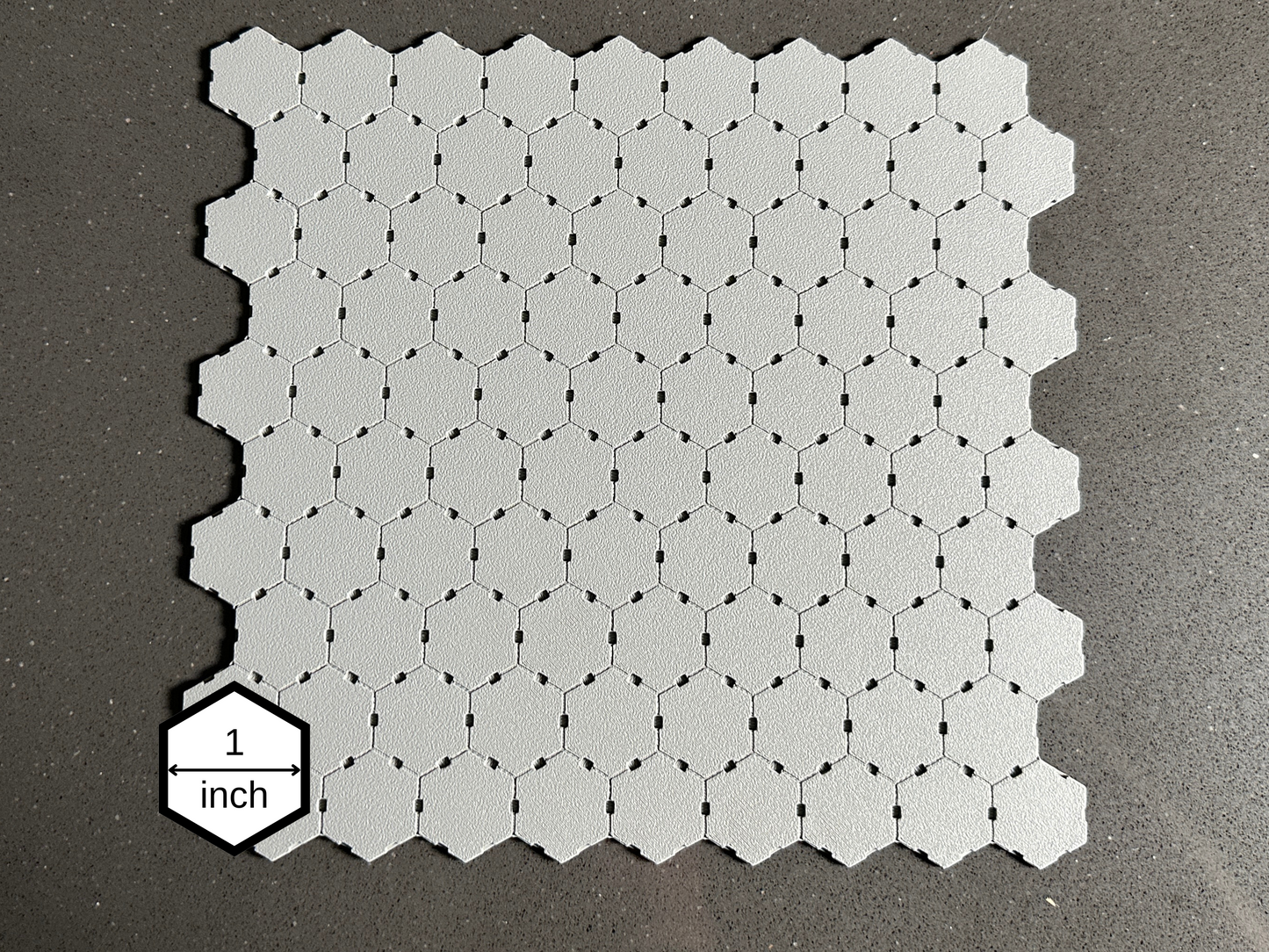 TUF25 - 1" Modular Hex Terrain - Baseplate