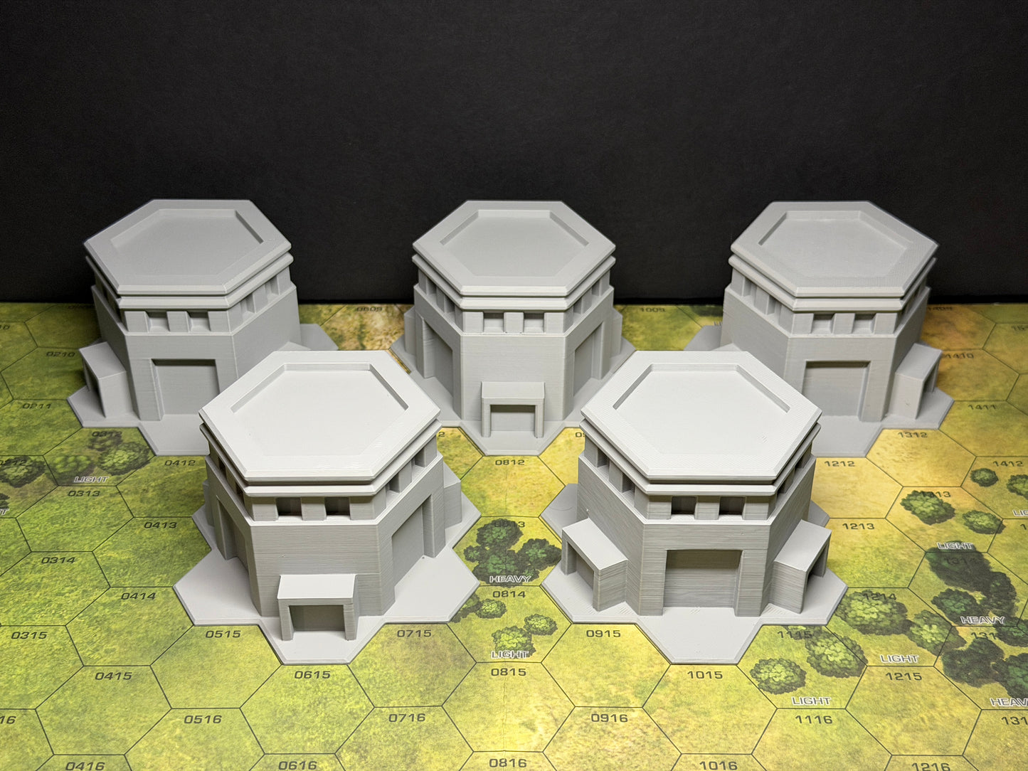 Bunker - 33mm Scale for Hex Grids