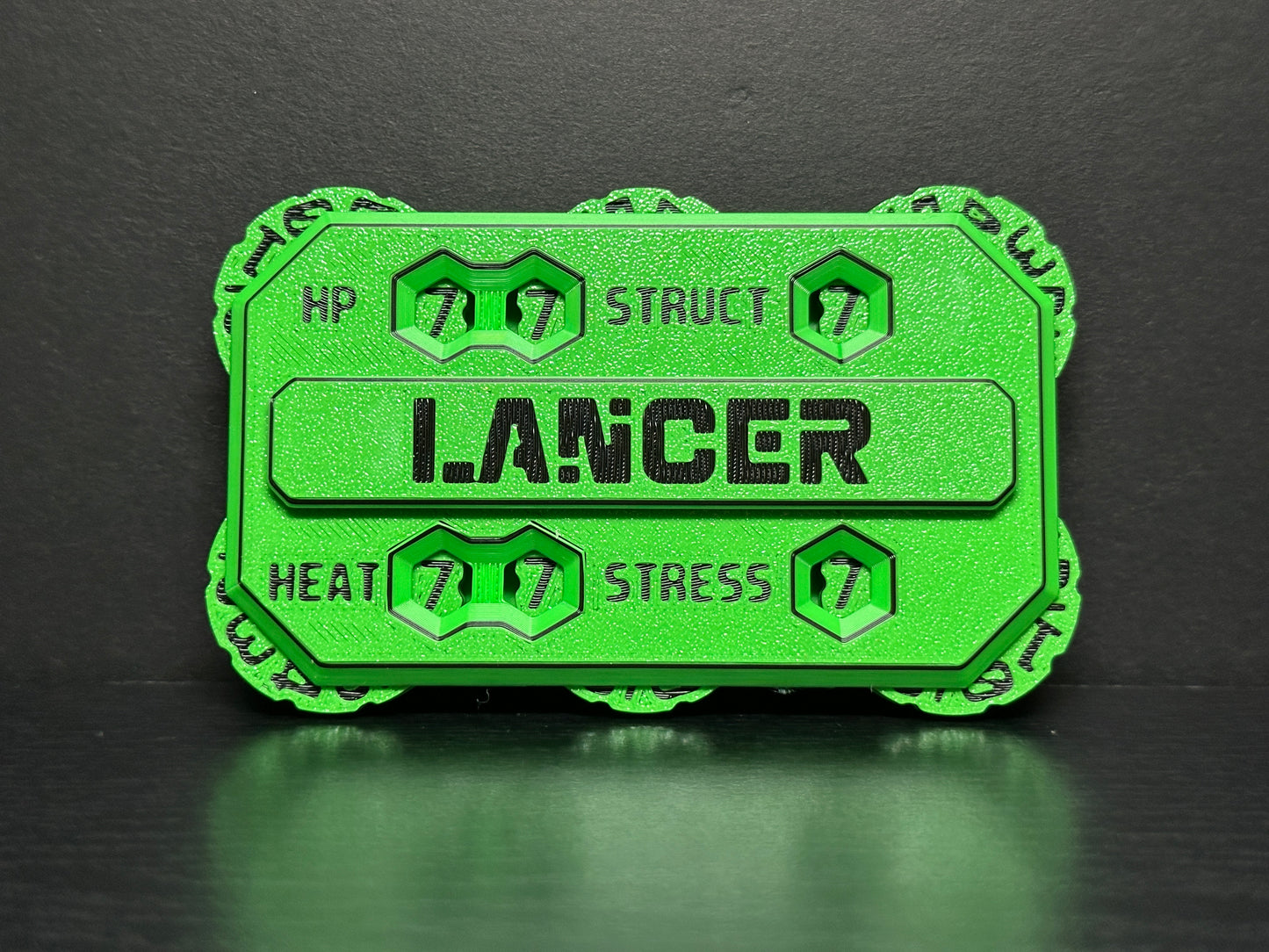 Mech Stats Tracker for Lancer RPG - Customizable - The Upgrade Factory