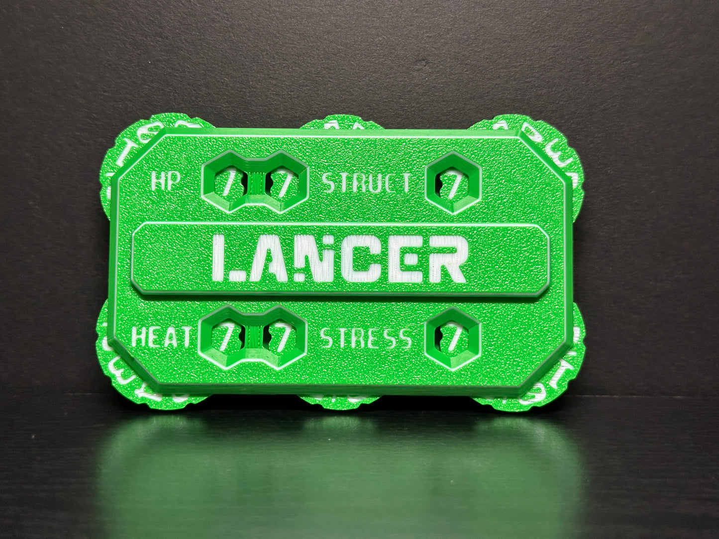 Mech Stats Tracker for Lancer RPG - Customizable - The Upgrade Factory