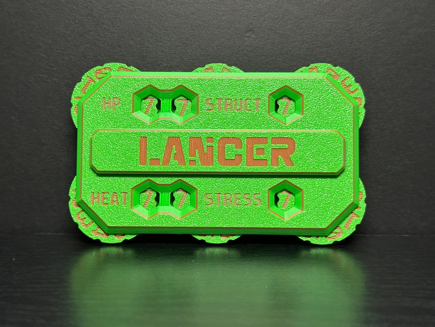 Mech Stats Tracker for Lancer RPG - Customizable - The Upgrade Factory