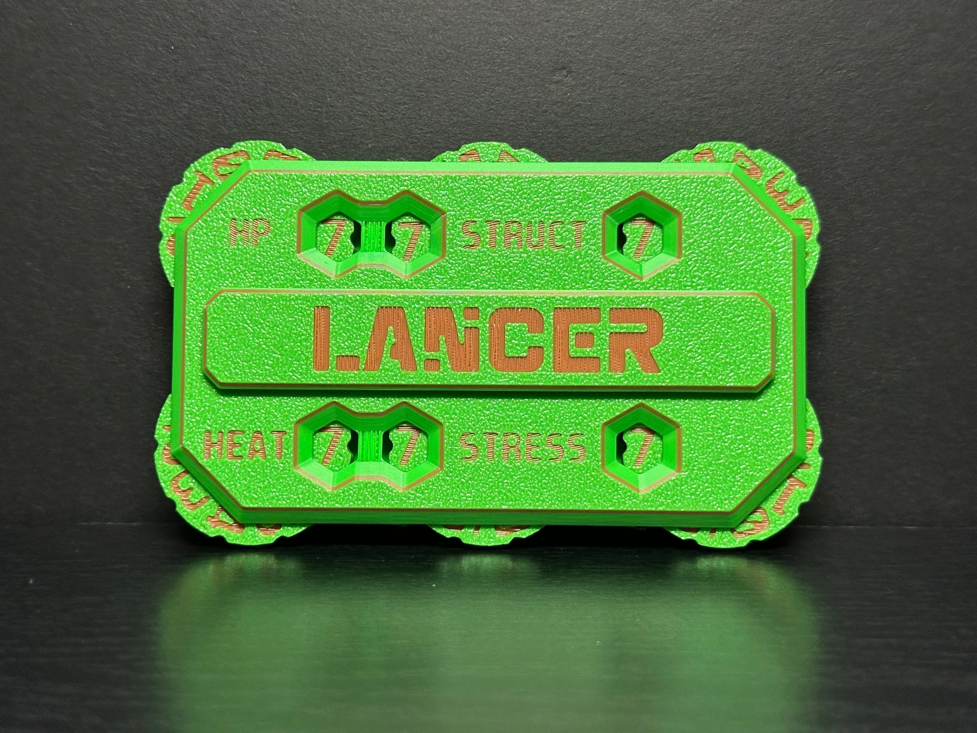 Mech Stats Tracker for Lancer RPG - Customizable - The Upgrade Factory
