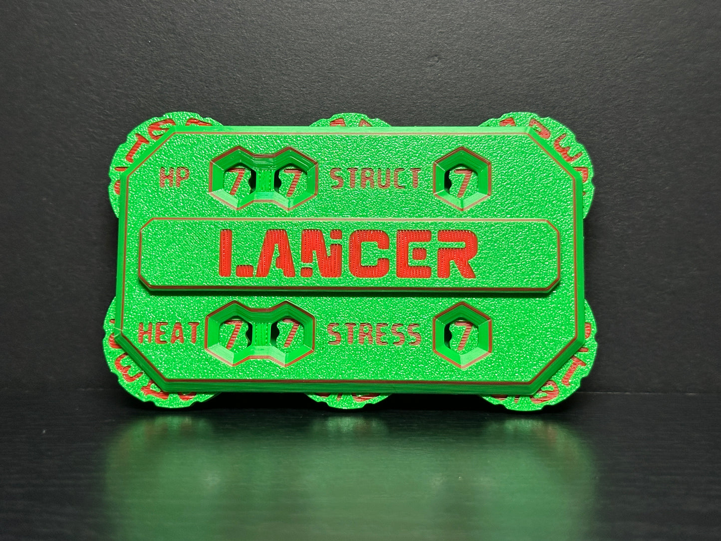 Mech Stats Tracker for Lancer RPG - Customizable - The Upgrade Factory
