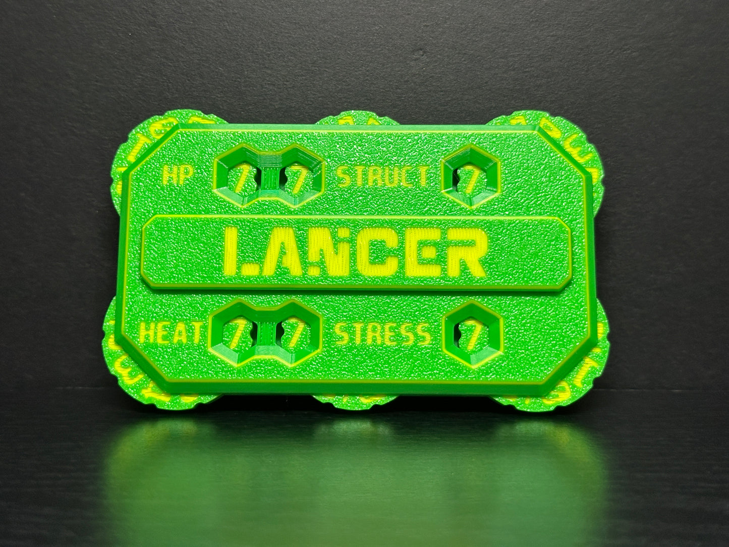 Mech Stats Tracker for Lancer RPG - Customizable - The Upgrade Factory