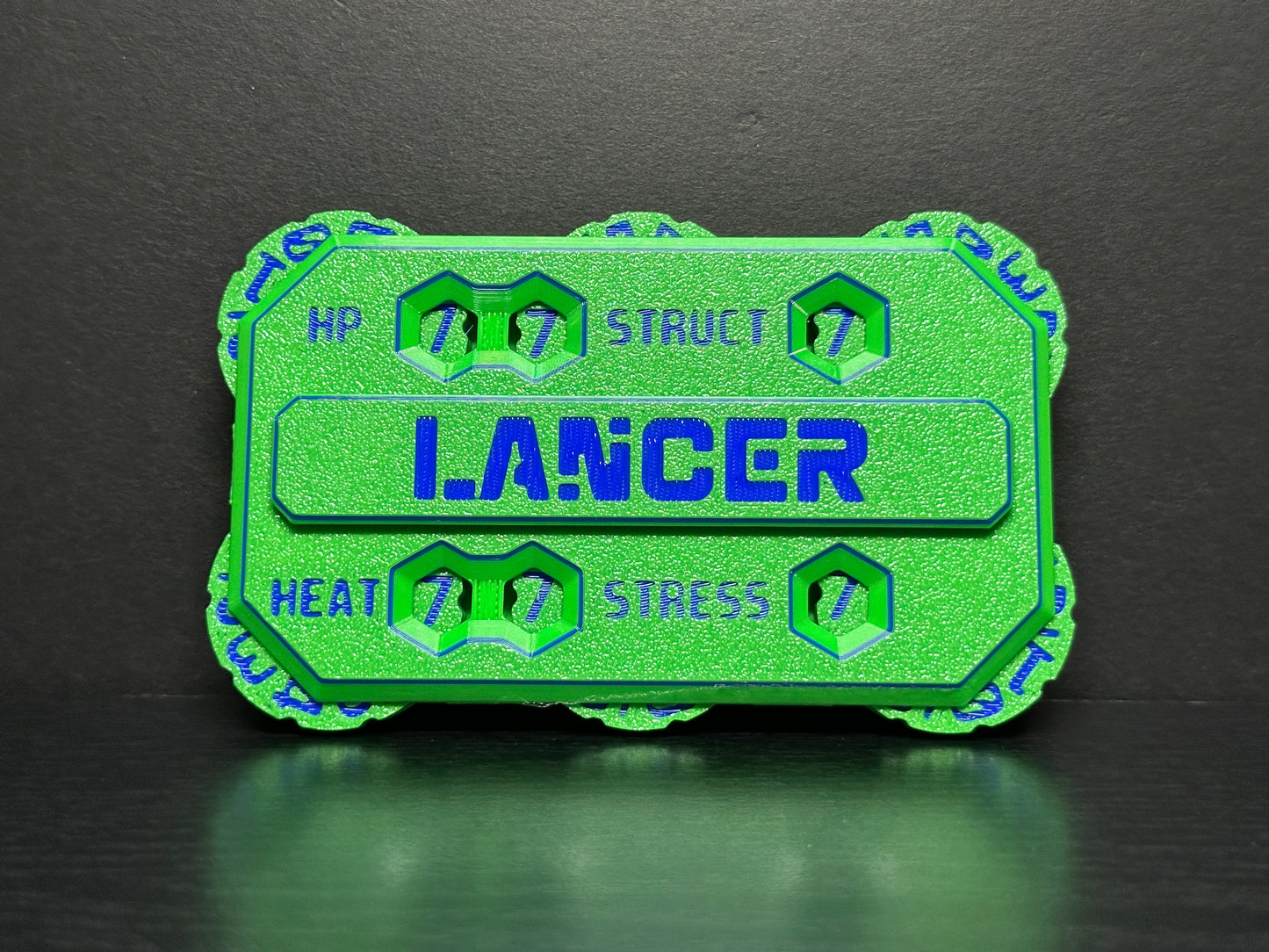 Mech Stats Tracker for Lancer RPG - Customizable - The Upgrade Factory